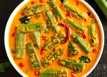 Bhindi Salan from Andhra Pradesh
